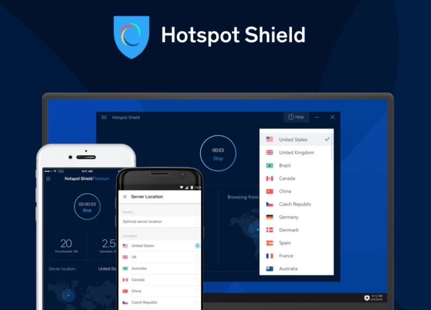 Hotspot Shield - 適用於 Windows 的最佳代理服務器