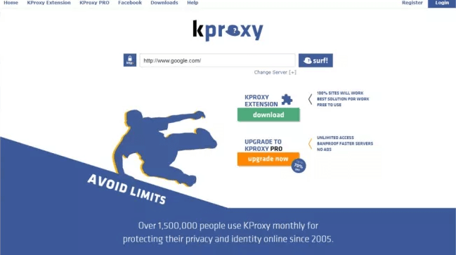 KProxy - 適用於 Windows 10 的最佳代理服務器