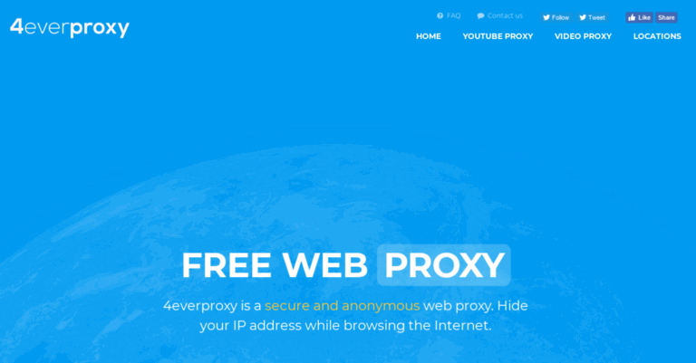 4everproxy - Windows 10 代理工具