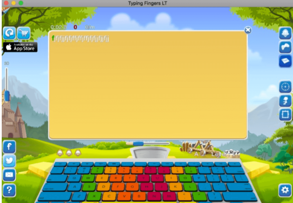 Typing Fingers LT - 最好的免費打字軟件