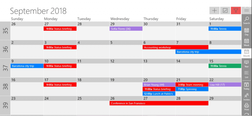 One Calendar - Die besten Desktop-Kalender-Apps