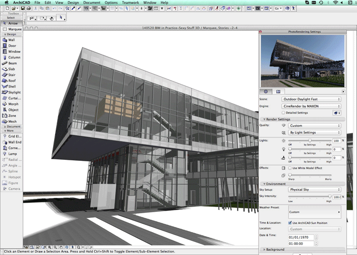 ArchiCAD 建模 - 免費的建築繪圖軟件