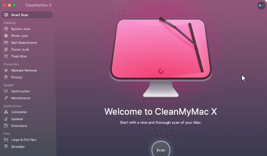 CleanMyMac X - 適用於 Mac 的最佳應用程序