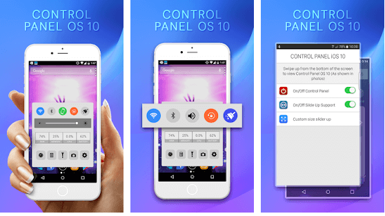 控制面板 - 適用於 Android 的 Apple iPhone 啟動器