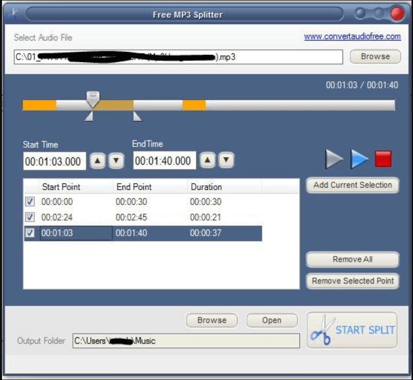 免費 MP3 分配器