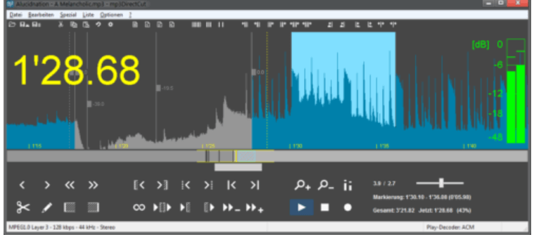 MP3 直接剪切