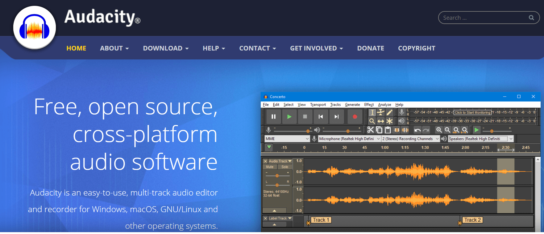 Audacity Mp3 拆分器工具