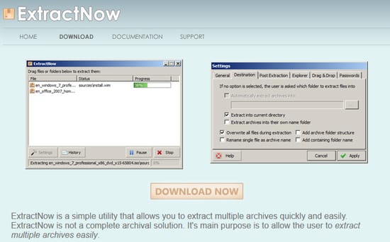 ExtractNow - Free RAR File Opener