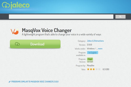 MasqVox 變聲器