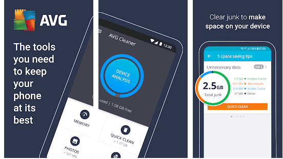 適用於 Android 的 AVG Cleaner