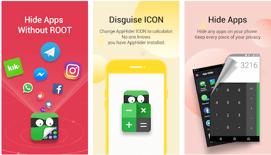 App Hider - 隱藏應用程序 隱藏照片 多個帳戶