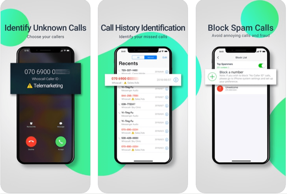 Whoscal - 類似 Truecaller 的應用