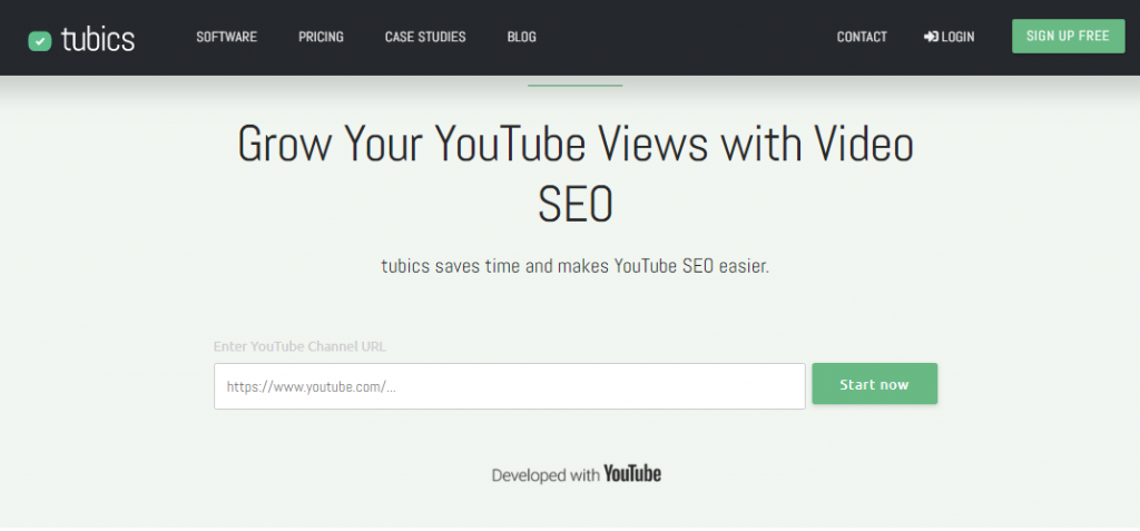 圖比克斯 Tubics - YouTube SEO Tool