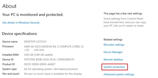 Use of System Restore Points to fix error code 0x800f08a