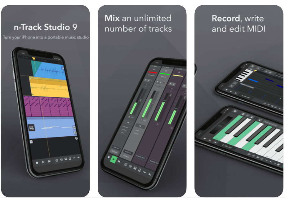 n-Track Studio 9 - Best Free Music Making App