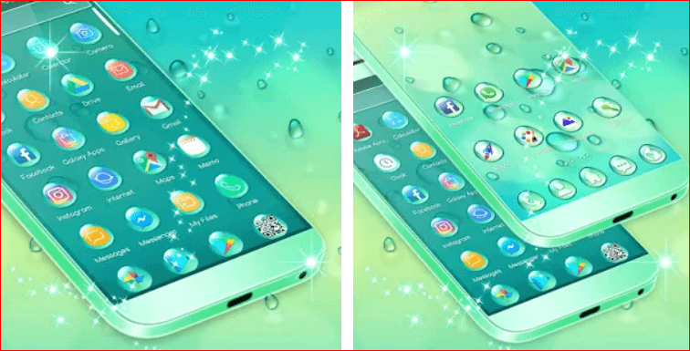 Water Drops Theme