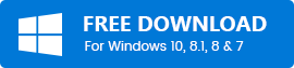 Bouton de téléchargement Windows