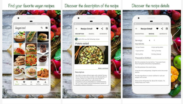 Veganized - Best Meal Planner App
