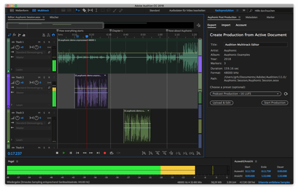Adobe Audition - 音頻編輯軟件
