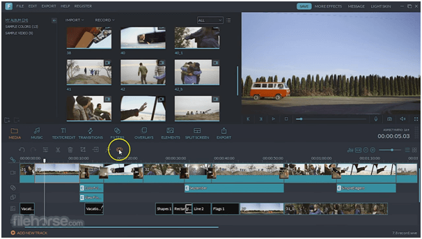Wondershare Filmora 9 – Beste kostenlose GoPro-Bearbeitungssoftware