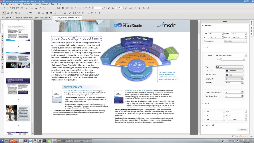 Editor maestro de PDF para Mac
