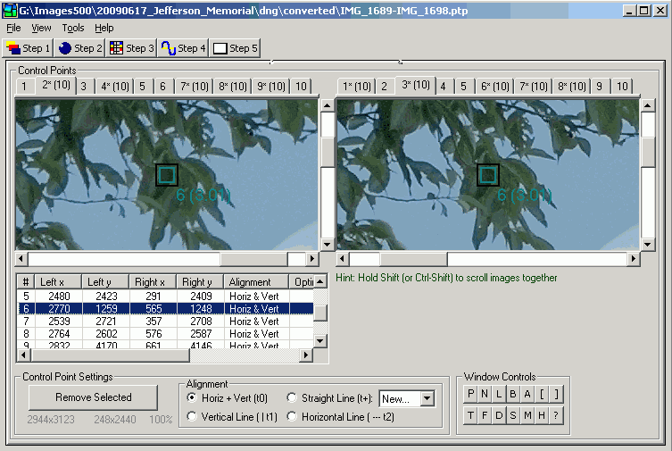 PTAssembler-Windows用の写真ステッチングソフトウェア