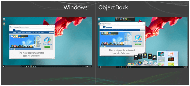ObjectDock - Meilleur lanceur de programmes pour Windows