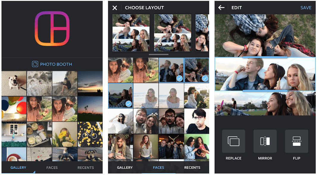 Esquema do Instagram