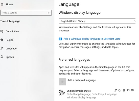 Remove Additional Languages