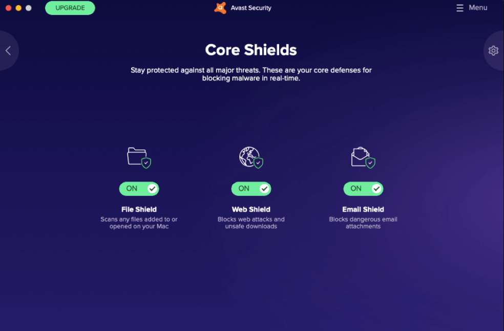 Бесплатное программное обеспечение Avast для обеспечения безопасности Mac