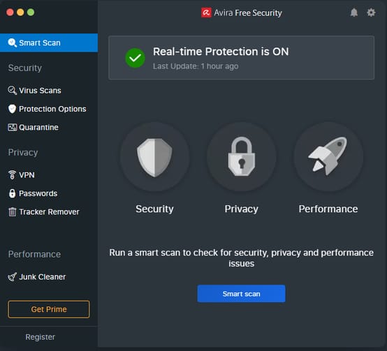 Бесплатный антивирус Avira для Mac Avira Free Antivirus for Mac
