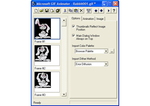 Software de animação de GIF da Microsoft