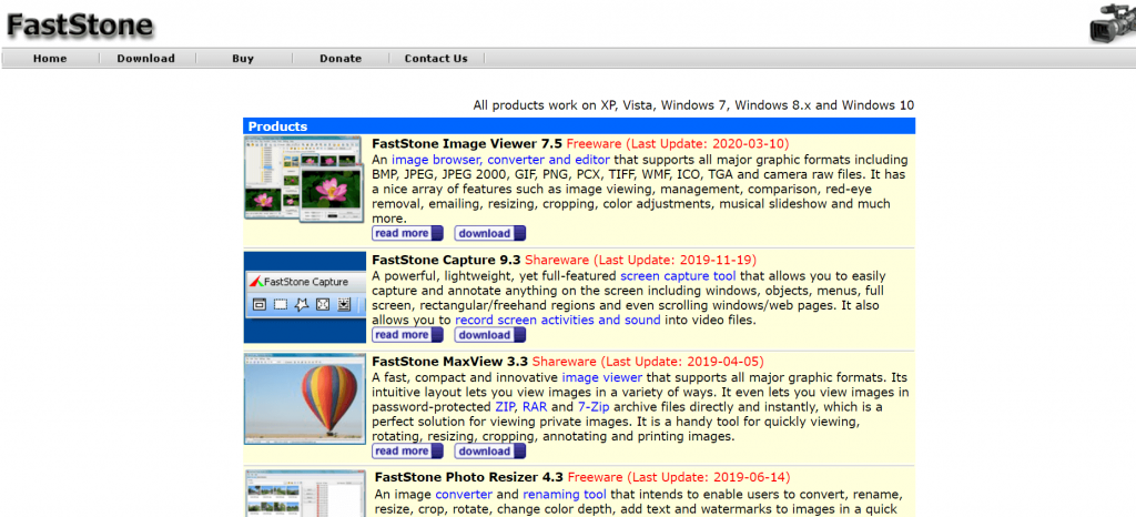 عارض الصور FastStone FastStone Image Viewer