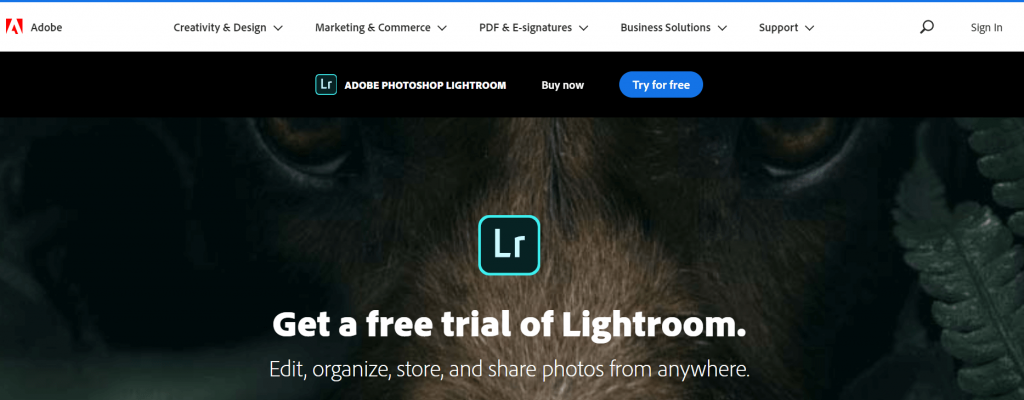 Adobe Lightroom CC Adobe Lightroom CC