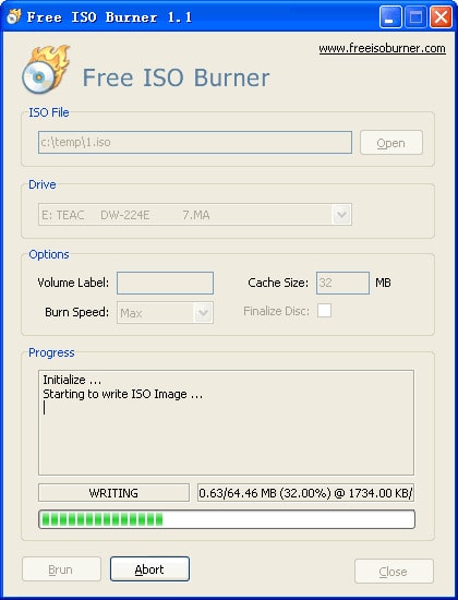 Free ISO Burner