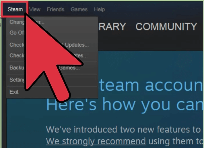 Click On Steam