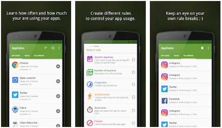 AppDetox - Melhor aplicativo rastreador de smartphone Android