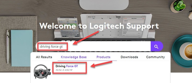 click on the Driving Force GT