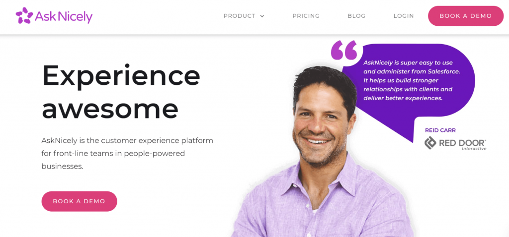 AskNicely — лучшее программное обеспечение для создания викторин