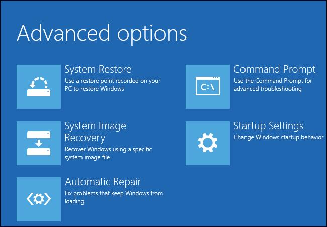 select the Automatic Repair option