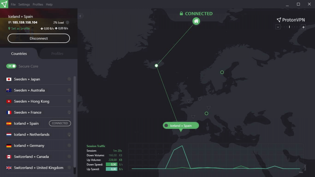 ProtonVPN – VPN-Software für Mac