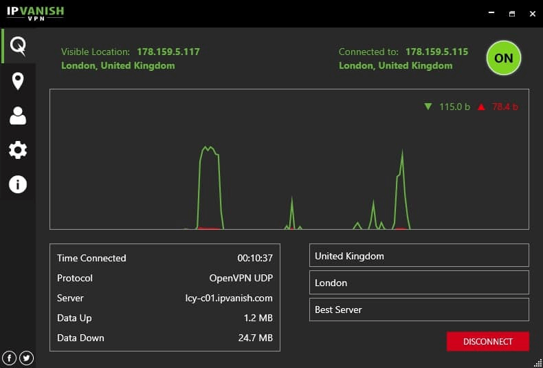 IPVanish – Das beste kostenlose VPN für Mac