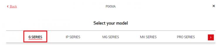 select the model type