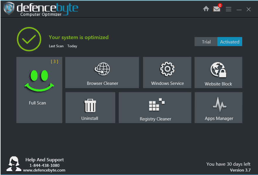 Optimizador de computadora Defensebyte