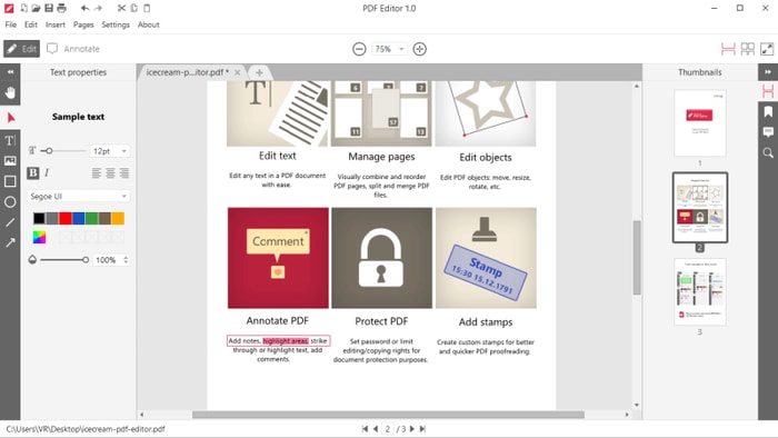 Icecream Apps PDF-Editor Icecream Apps PDF Editor