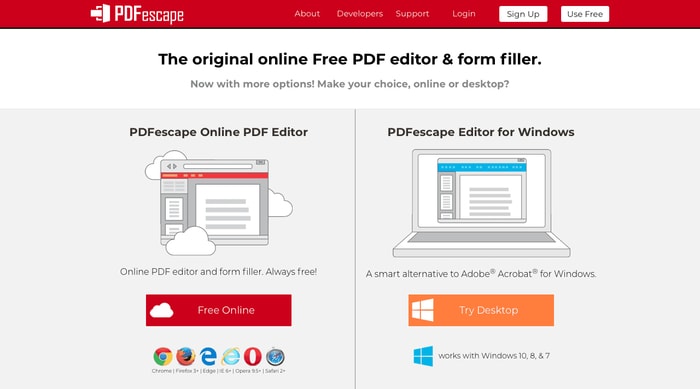 PDFescape PDFescape