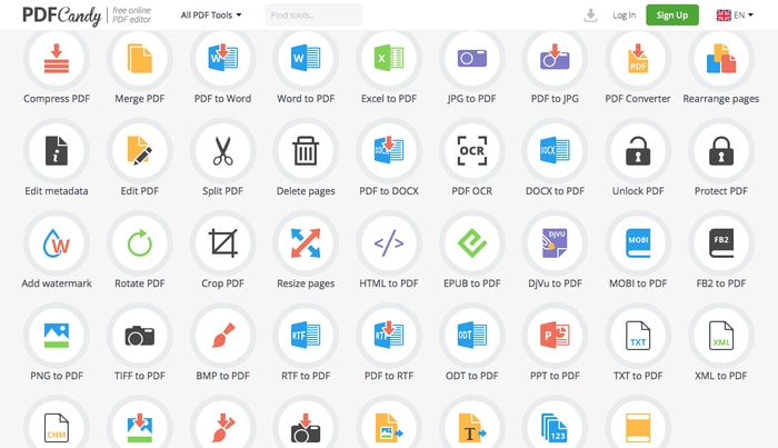 PDF Süßigkeiten PDF Candy