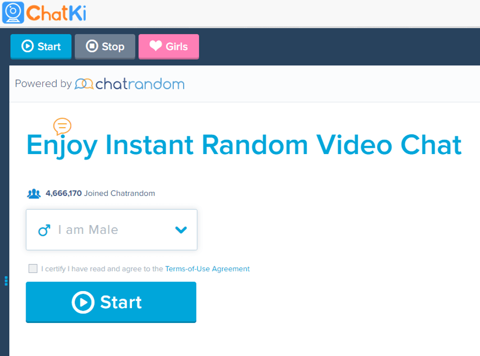 Chatki - أفضل موقع للدردشة المرئية عبر الإنترنت