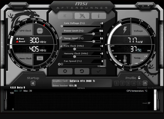 Postcombustion MSI