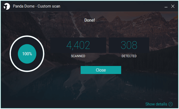 Panda Dome Antivirus - أفضل برامج مكافحة الفيروسات المجانية